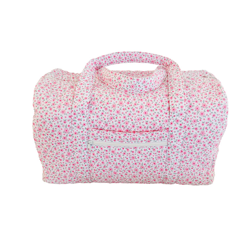 ditzy print quilted totebag